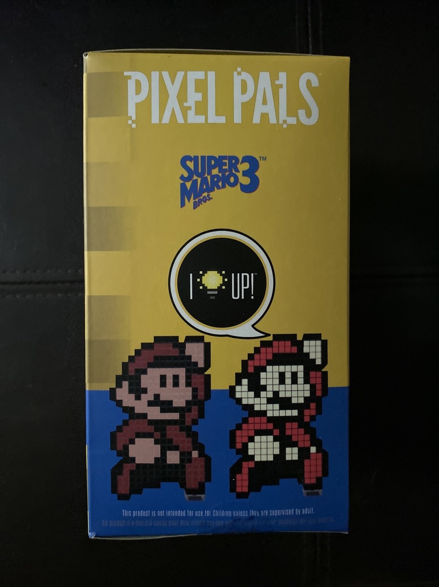 pixel pals スーパーマリオブラザーズ3 LED マリオ フィギュア1 Pixel Pals Super Mario Bros 3 Mario Collectible Lighted Figure