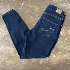 Signature by Levi Strauss & Co. Gold Label 7/8 Mid Rise Skinny Jeans 28x28