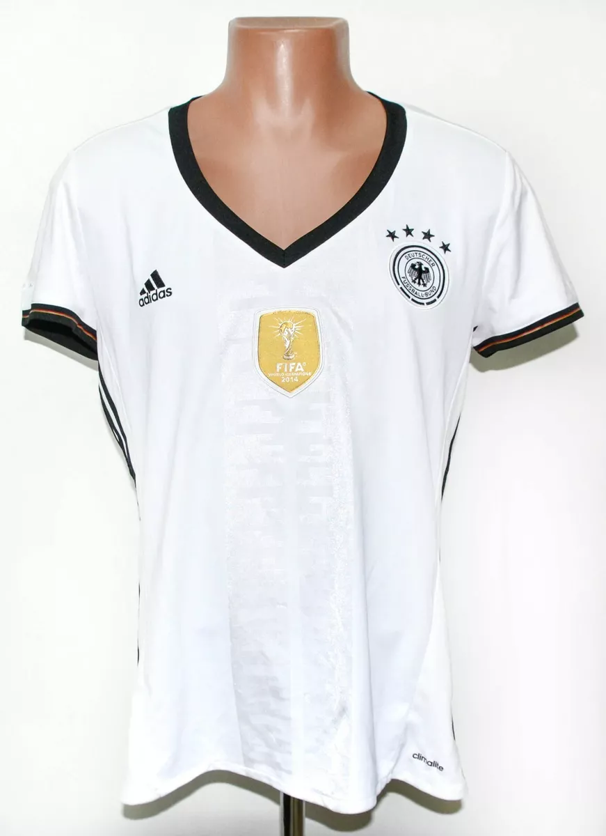 GERMANY 2015 2016 HOME FOOTBALL SHIRT JERSEY ADIDAS SIZE XL WOMEN