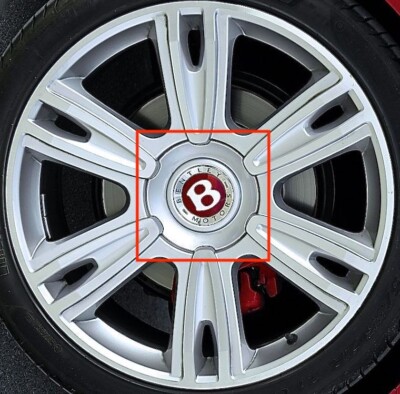 Center Cap Factory Bentley Continental Wheel Flying Spur 6 Twin