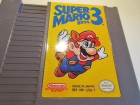 Super Mario Bros 3 (NES, 1990) Cartridge Only - Like New!
