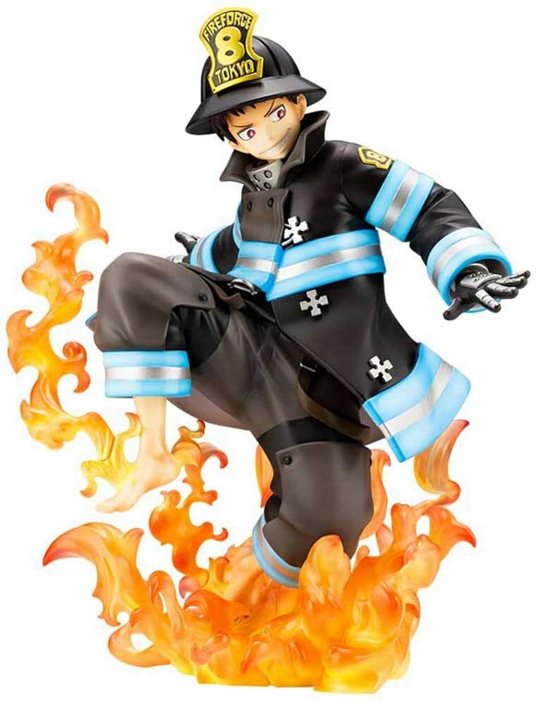KOTOBUKIYA ARTFX J Fire Force Figure Shinra Tamaki Arthur