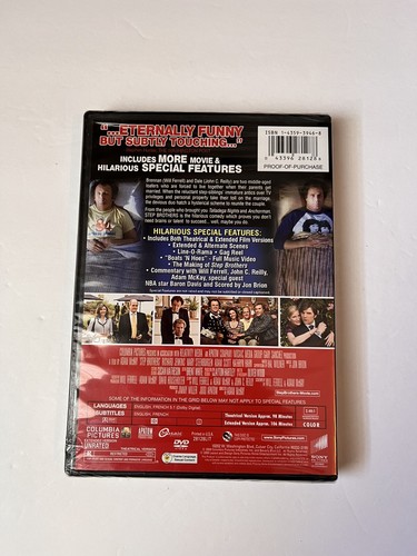 Step Brothers DVD 2008 Unrated Widescreen Edition Will Ferrell - Picture 3 of 3