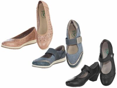 Comfort Damenschuhe Ballerinas Pumps Schuhe Lederdecksohle NEU