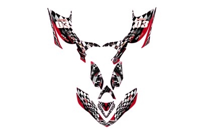 Fits TRX 700XX GRAPHIC KIT TRX 700 XX DECAL KIT STICKERS HONDA atv GRAPHICS