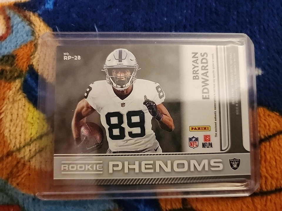 2020 Donruss Optic Rookie Phenoms Jerseys Horizontal #28 Bryan Edwards RC ROOKIE - Image 2 of 2
