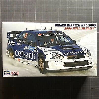 Hasegawa Subaru Impreza wrc 2005 "2006 Swedish Rally" limited edition  scala 1:2 - Immagine 4 di 4