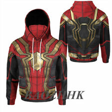 Spider-Man No Way Home Hoodies Jacket Cosplay Costume Sweatshirt Coat Adult Gift