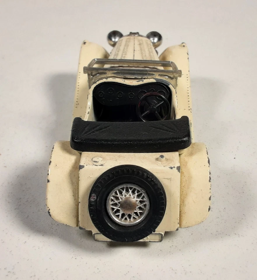 Matchbox Models of Yesteryear Y-1, 1936 SS 100 Jaguar, weiss, Lesney, #QS66 - Bild 4 von 4