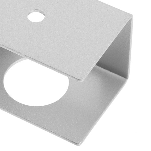 1 Set Aluminium Under Desk Shelf Under Desk Keyboard Holder Desk Accessory - Afbeelding 8 van 12