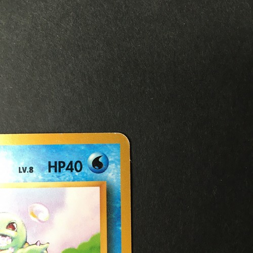Squirtle Schiggy Carapuce LV.10 Japanese Pokemon card 1996 No.007 ● Nintendo 5 - Picture 3 of 12