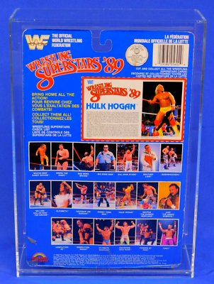 WWF LJN WRESTLING SUPERSTARS BLACK CARD HACKSAW JIM DUGGAN W