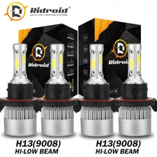 LED Headlight Bulb High-Low Beam Kit S2 For Ford F250 F350 Super Duty 2005-2019