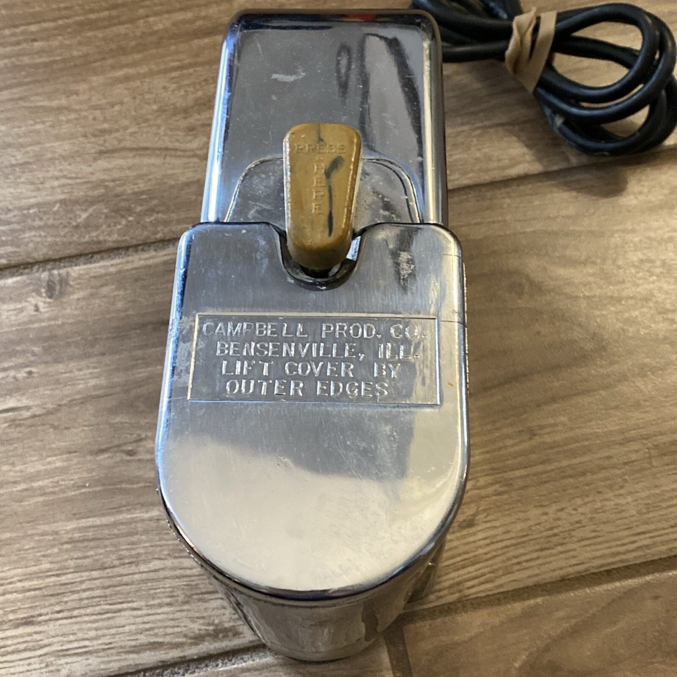 Vintage Campbell Hot Lather Machine Barber eBay