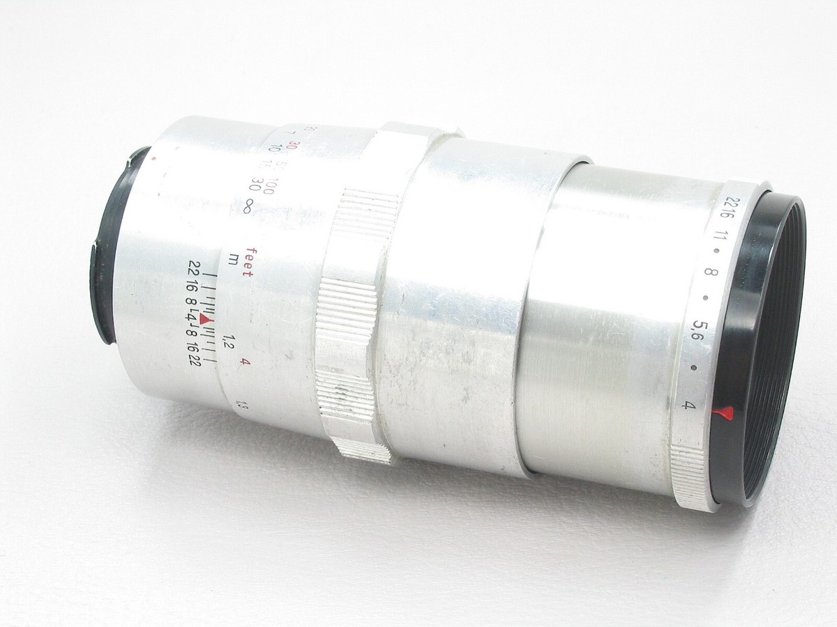Carl Zeiss Jena Sonnar Telephoto Lens 135mm f/4 Exakta 282 Carl Zeiss Jena Sonnar Telephoto Lens 135mm f/4 Exakta 282