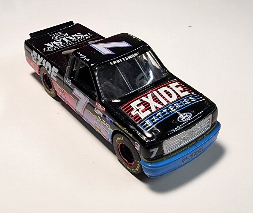 Racing Champions DAVE REZENDES #7 EXIDE Ford F-150 1/64 Diecast
