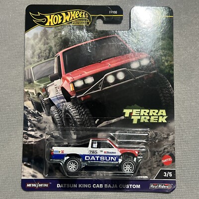 Hot Wheels Datsun King Cab Chase - Échelle 1:64 - Modèle Neuf Scellé