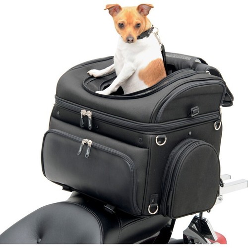 Saddlemen Pet Voyager Convertible Carrier Black Universal Fit **EUC