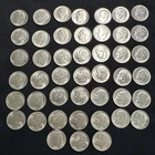 45x 1961 Silver Roosevelt Dimes BU Uncirculated 90% Silver Lot Strong Strike