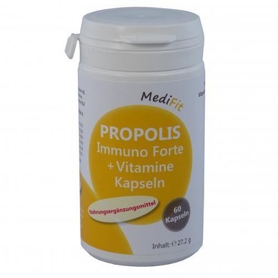 PROPOLIS IMMUNO Forte+Vitamine Kapseln MediFit 60 St