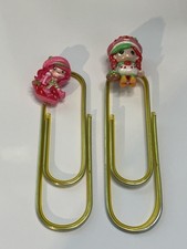 Strawberry Shortcake Junk Journal Bundle | Charms, Clips, Beaded Chain