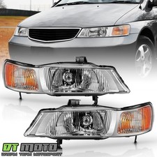 For 1999-2004 Honda Odyssey Factory Style Headlights Headlamps Pair Left+Right