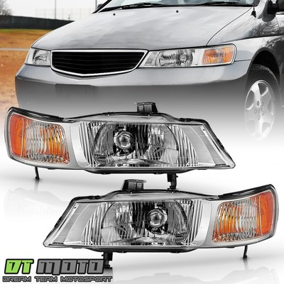 #ad #ad For 1999 2004 Honda Odyssey Factory Style Headlights Headlamps Pair LeftRight $98.99
