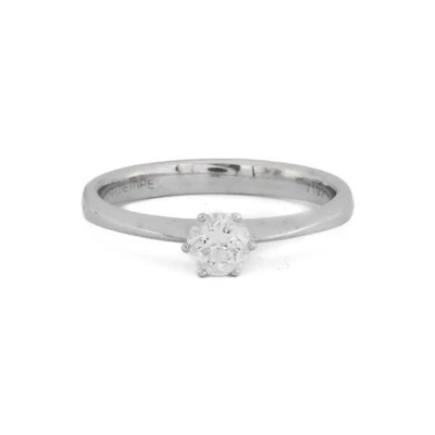 Ring Marke WEMPE mit Brillantsolitär 0,34ct. in 18 Kt 750 Gold Gr. 53 Zertifikat - Bild 1 von 4