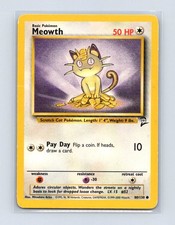 pokemon card value meowth Giovanni's | Dex Weakness Fighting 2 Resistance None None Retreat Cost Pokemon - Meowth (74/124) -