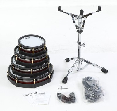 Alesis Strata Prime Tom Set w/ Snare Stand and Cable Snake