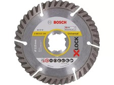 Bosch 2608615165 X-LOCK 115mm Diamond Cutting Grinder Disc Brick Stone Concrete