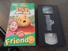 THE BOOK OF POOH VHS PLAYHOUSE DISNEY FUN WIT...