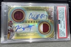 2022 Bowman U Inception Williams/Young Dual Auto RLC-GOLD FOIL 14/50 PSA 9/ 10