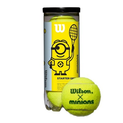 Wilson Minions Stage 1 Green Dot Tennis Balls (Can)