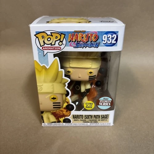 Funko POP! Naruto Shipuden #186 Naruto (Six Path) Glows in the Dark Hot Topic