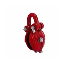 1.5 Ton Working Load Limit Snatch Block Hoist Rig-ging Shackle Pulley Size 3"