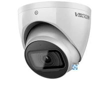 VIKYLIN 4MP PoE IP Camera Starlight 0.002 Lux F1.6 Dome/Turret 2.8mm Lens 164ft