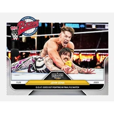 John Cena Final PLE Match 2025 WWE Topps NOW Card 131 Presale