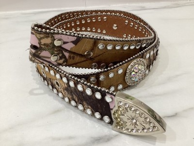 Blazin Roxx Embellished Western Belt Blazin Roxx Western Belt - Etsy main image 2