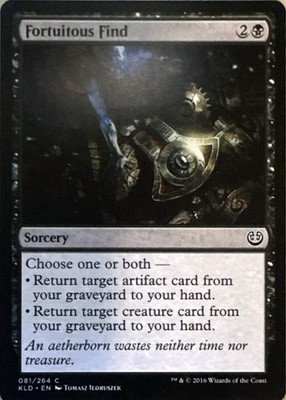 Fortuitous Find C Kaladesh 81 NM