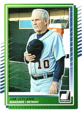 2025 Donruss #63 Jim Leyland Detroit Tigers