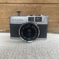Miranda Sensoret Compact Camera Soligor Lens 1:2.8 38mm UNTESTED For Parts 