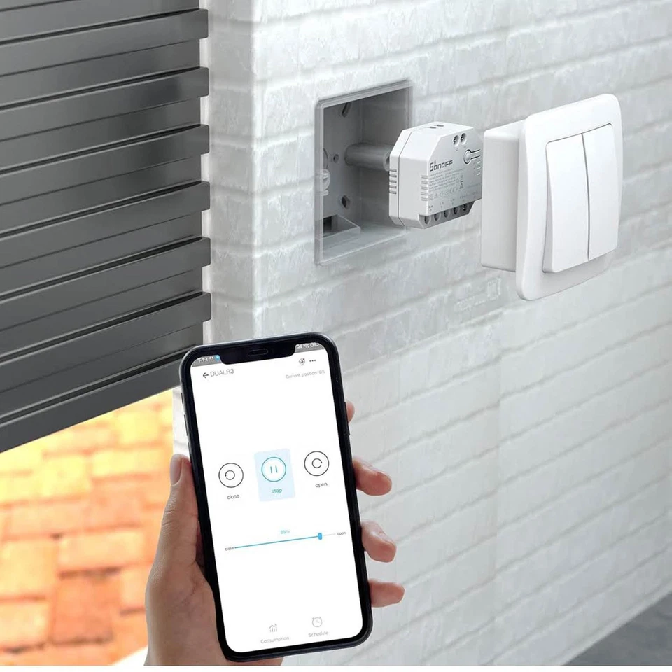 Smart Wlan Schalter Garagentor SONOFF DUALR3 (2Pcs), 2Wege 2Gang Schalter, mit - Bild 2 von 4