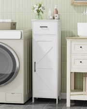 Bathroom Storage Cabinet with Drawer  Adjustable Shelf