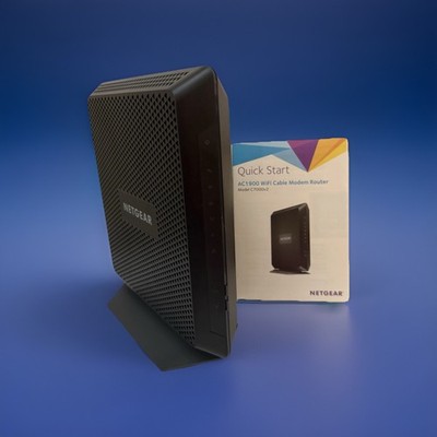 NIGHTHAWK Cable Modem Router Wi Fi Netgear AC1900-RESET