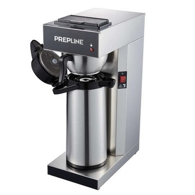Coffee maker w/plastic filter pan & 1 air pot
