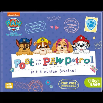 PAW Patrol Mitmachbuch: Post von der PAW Patrol: Mit 6 echten Briefen! | Ka ... - Bild 1 von 4