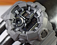 Casio GA700UC-8A 5522 Men's G-Shock Gray Ana/Digi Watch NEW BATTERY 