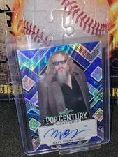 Mark Boone Junior /20  Blue Wave  Autograph Card 2022 Leaf Pop Century