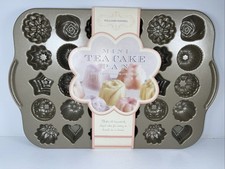Nordic Ware Williams Sonoma Brand New Mini tea Cake Pan 2.5 Cup Cast Aluminum
